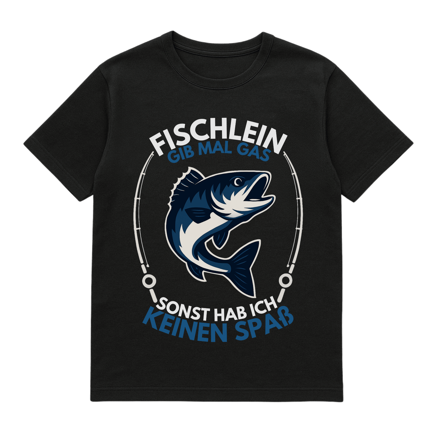 T-Shirt Fischlein gib mal Gas