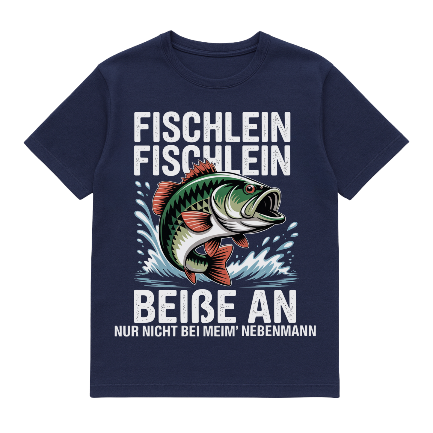 T-Shirt Fischlein Fischlein beiße an