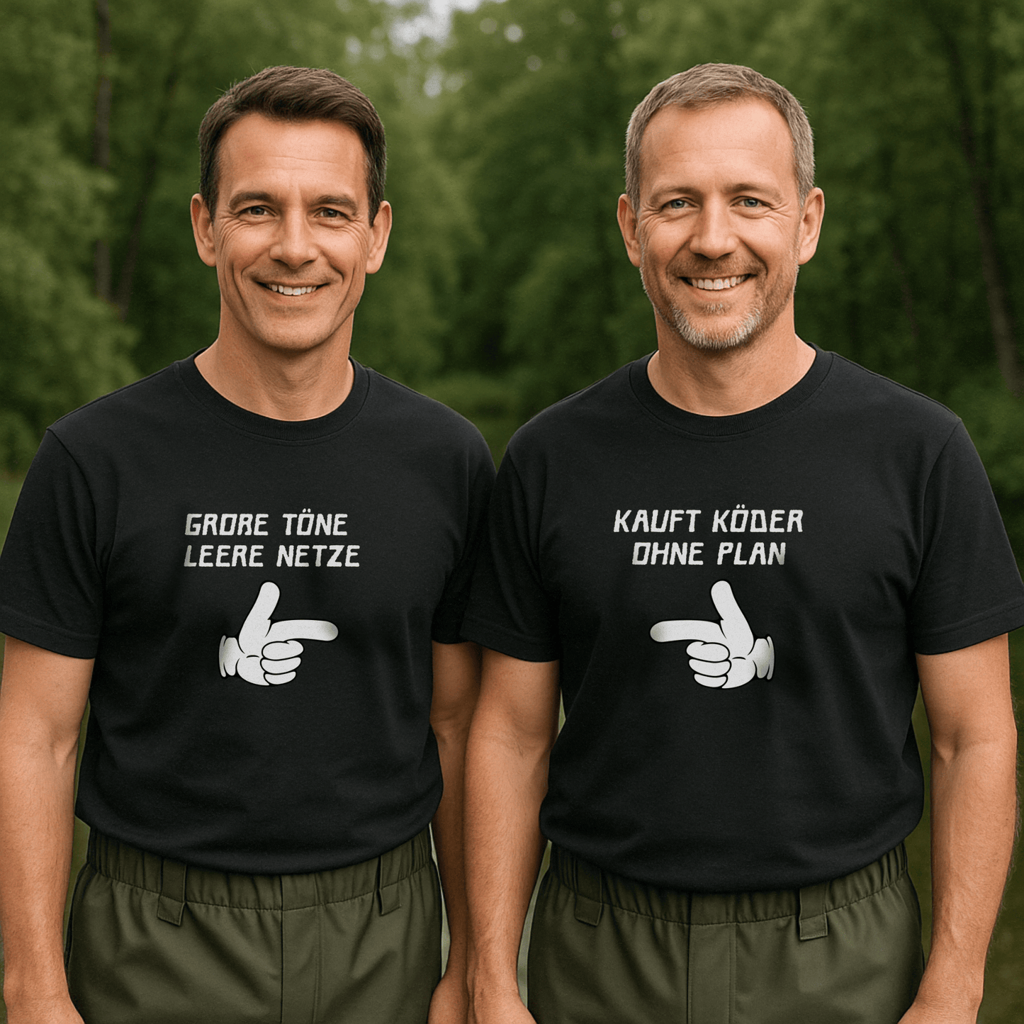 T-Shirt Kauft Köder ohne Plan (Bundle möglich)