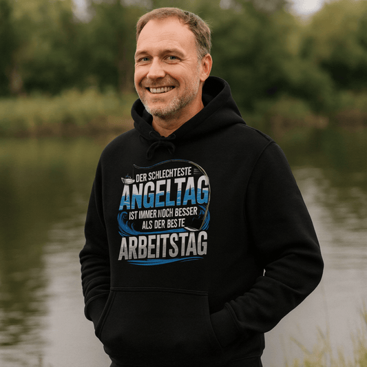 Hoodie Der schlechteste Angeltag