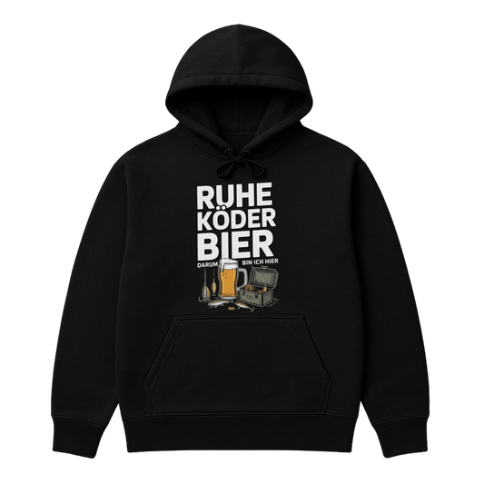 Hoodie Ruhe Köder Bier