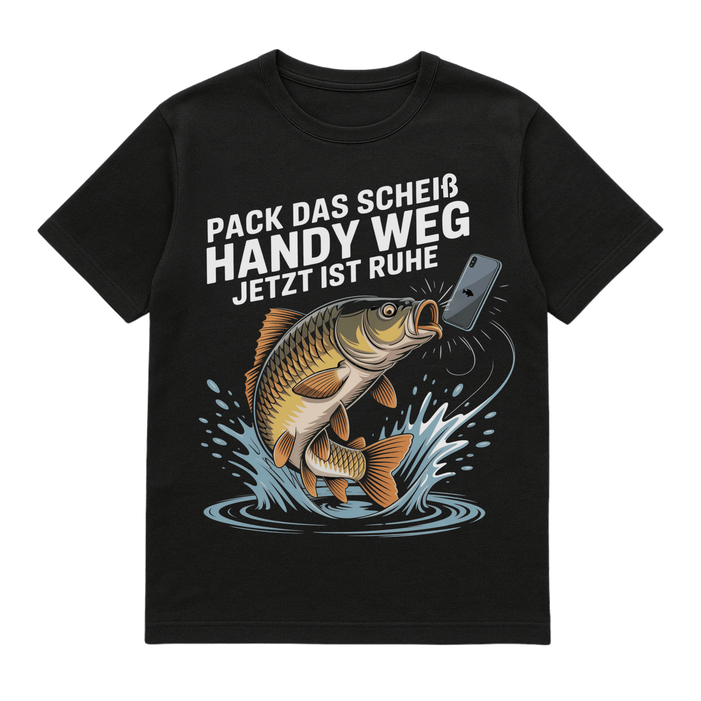 T-Shirt Pack das sche**ß Handy weg