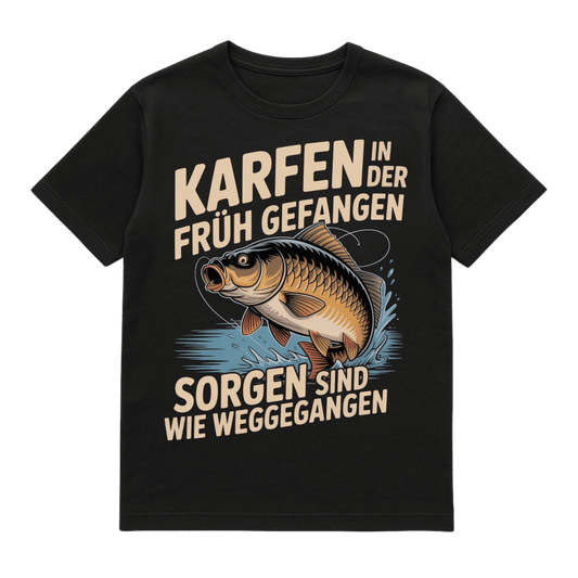 T-Shirt Karpfen in der Früh gefangen