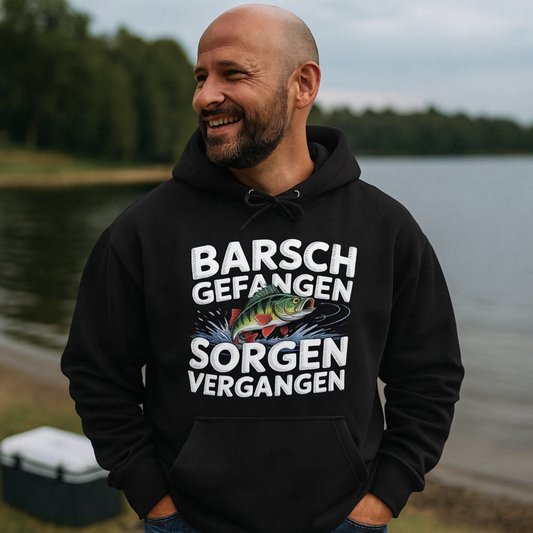 Hoodie Barsch gefangen