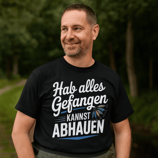 T-Shirt Hab alles gefangen