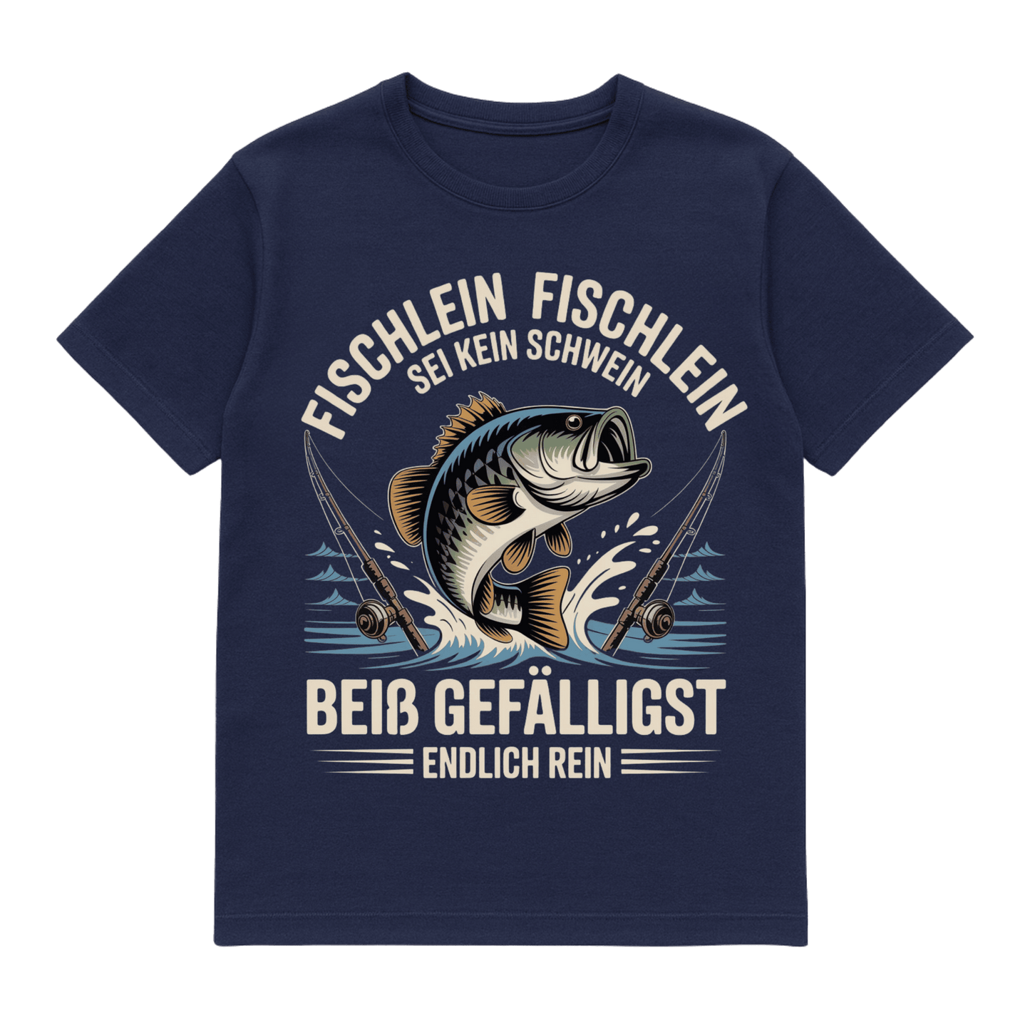 T-Shirt Fischschlein Fischlein sei kein Schwein