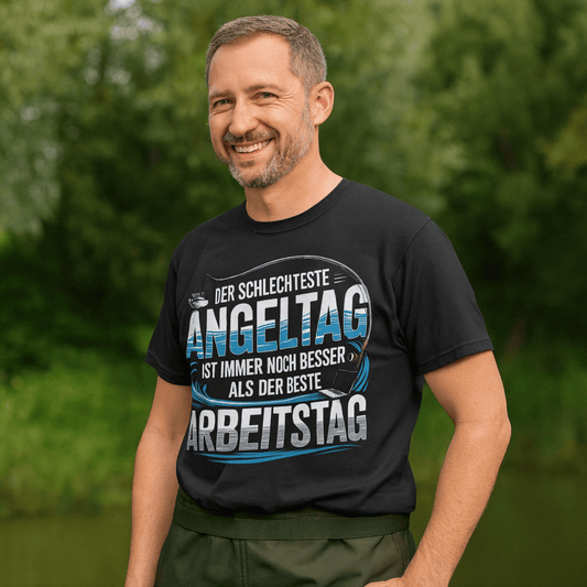 T-Shirt Der schlechteste Angeltag