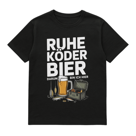T-Shirt Ruhe Köder Bier