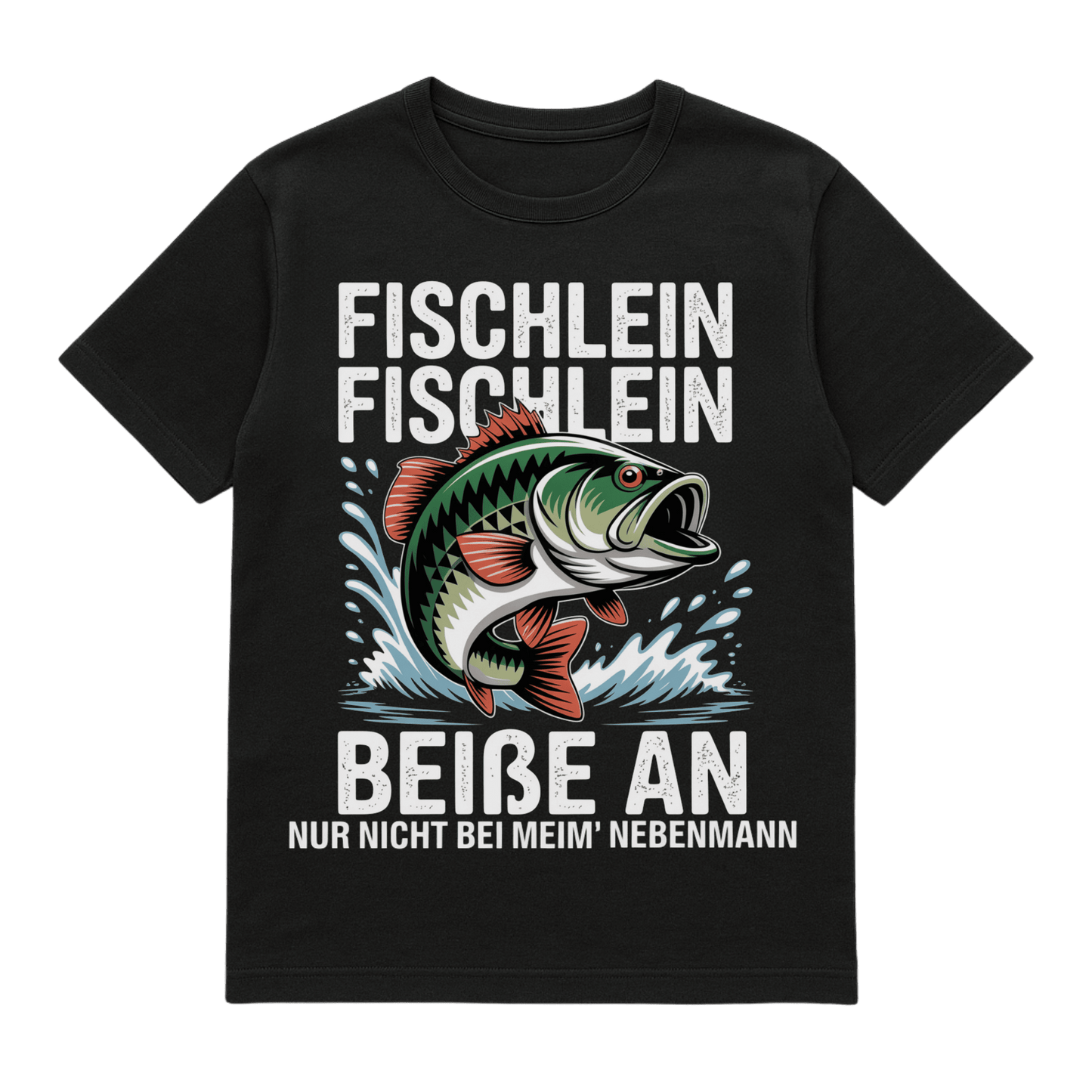 T-Shirt Fischlein Fischlein beiße an
