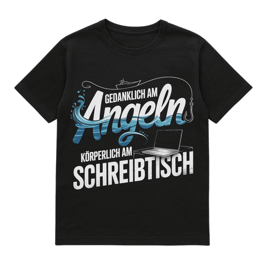 T-Shirt Gedanklich am Angeln