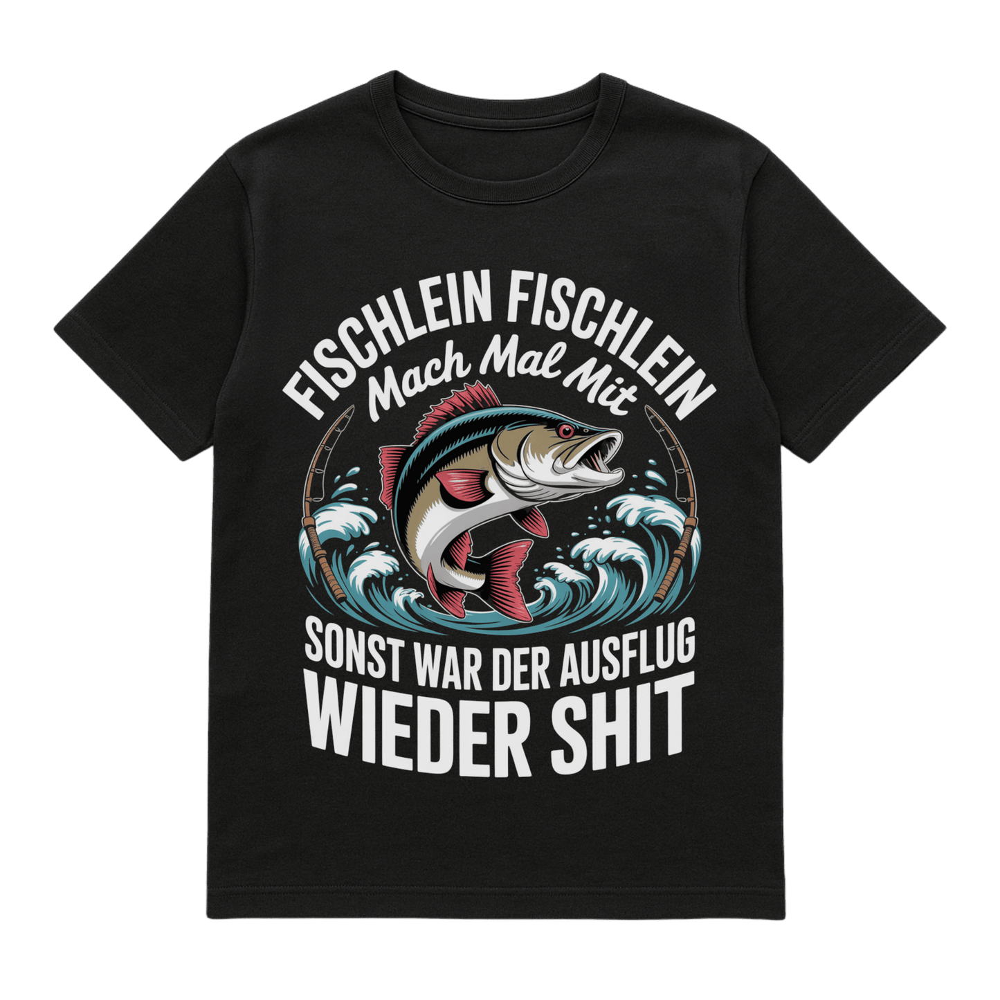 T-Shirt Fischlein Fischlein mach mal mit