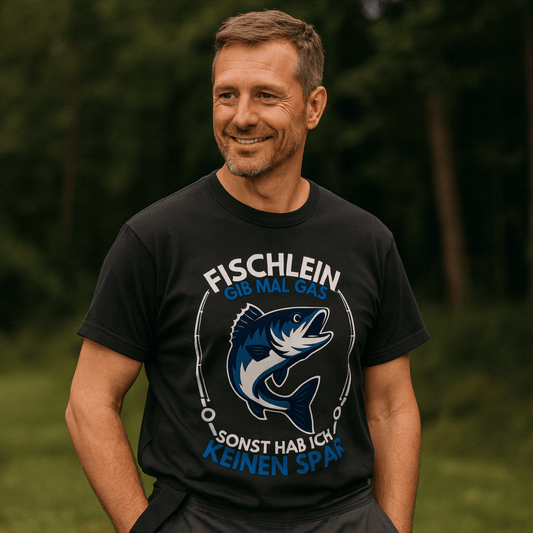 T-Shirt Fischlein gib mal Gas