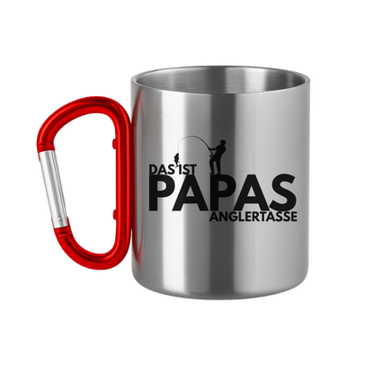 Karabinertasse Das ist Papas Anglertasse