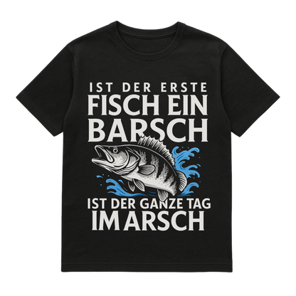 T-Shirt Ist der erste Fisch ein Barsch