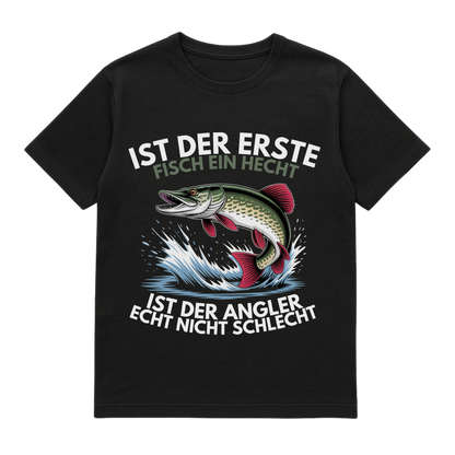 T-Shirt Ist der erste Fisch ein Hecht